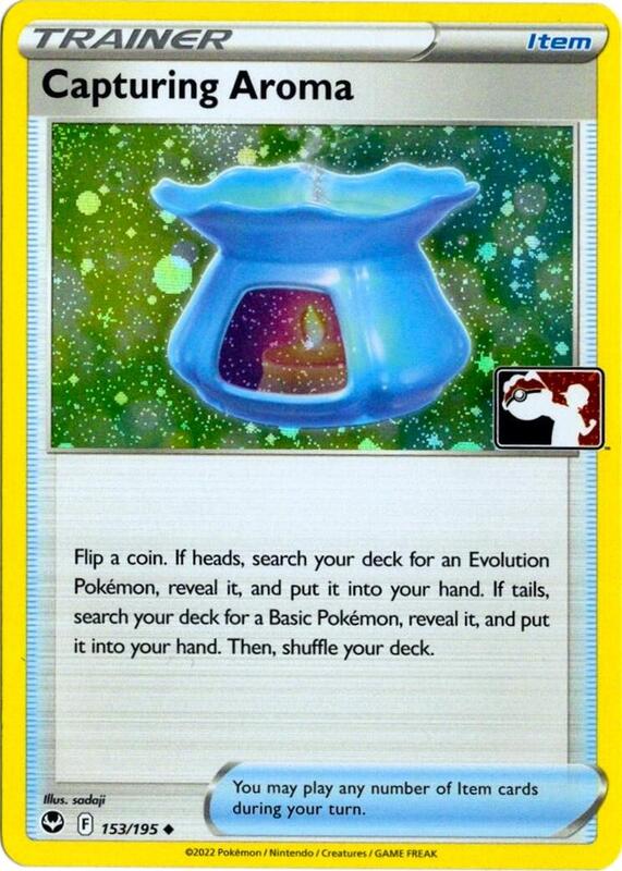 Capturing Aroma - 153/195 (Cosmos Holo) 153/195 from Prize Pack Series Cards