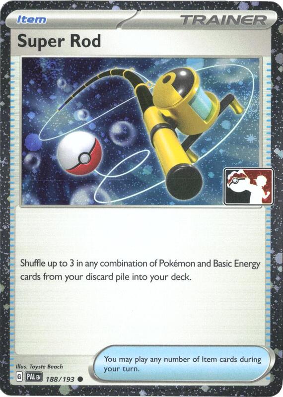 Super Rod - 188/193 (Cosmos Holo) 188/193 from Prize Pack Series Cards