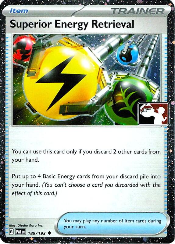 Superior Energy Retrieval - 189/193 (Cosmos Holo) 189/193 from Prize Pack Series Cards