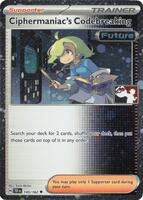 Ciphermaniac's Codebreaking - 145/162 (Cosmos Holo) - Prize Pack