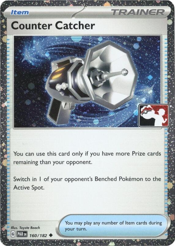 Counter Catcher - 160/182 (Cosmos Holo) 160/182 from Prize Pack Series Cards