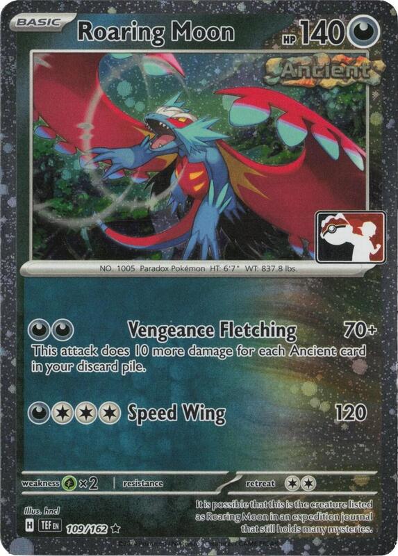Roaring Moon - 109/162 (Cosmos Holo) 109/162 from Prize Pack Series Cards