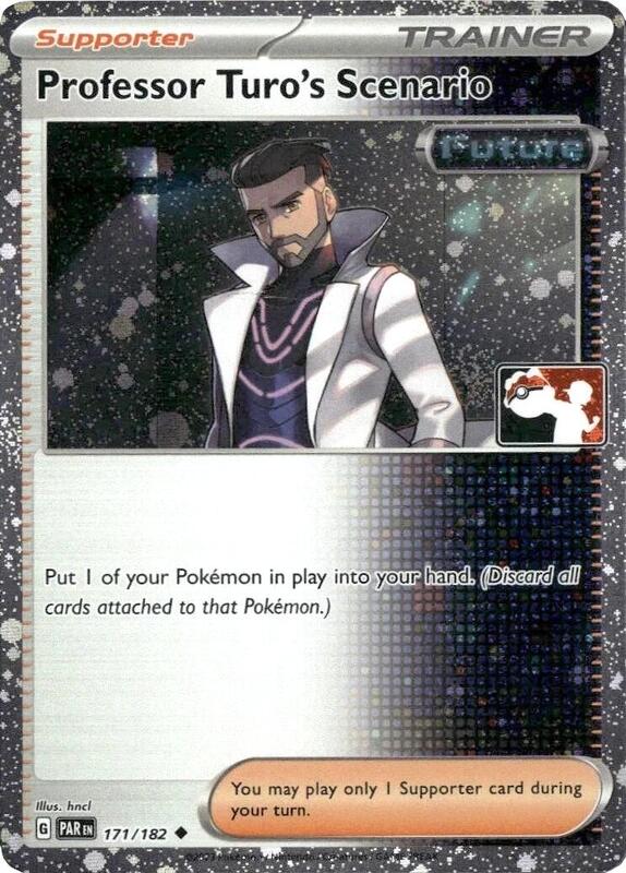 Professor Turo's Scenario - 171/182 (Cosmos Holo) 171/182 from Prize Pack Series Cards