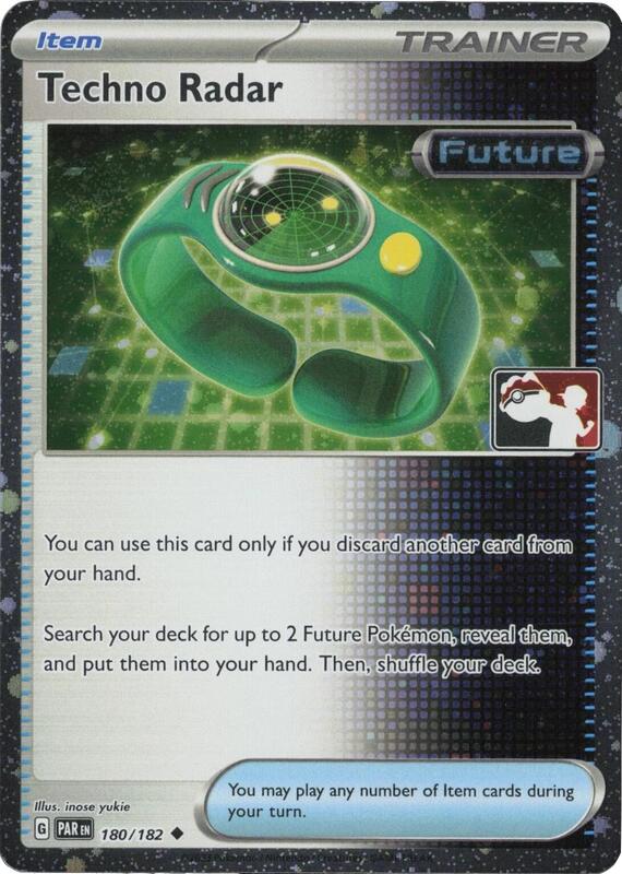 Techno Radar - 180/182 (Cosmos Holo) 180/182 from Prize Pack Series Cards
