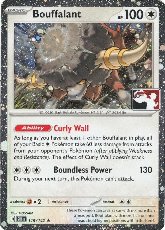 Bouffalant - 119/142 (Cosmos Holo) 119/142 from Prize Pack Series Cards