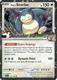 Hop's Snorlax - 117/159 (Cosmos Holo)