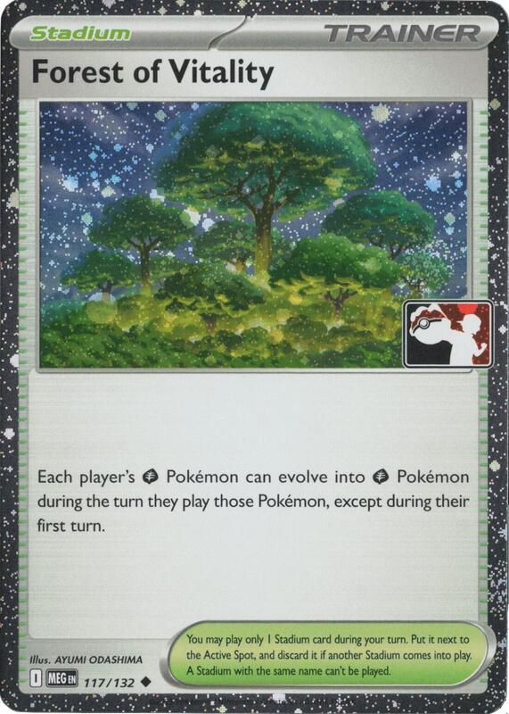 Forest of Vitality - 117/132 (Cosmos Holo) 117/132 from Prize Pack Series Cards