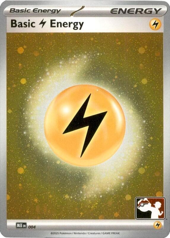 Basic Lightning Energy - MEE 004 (Cosmos Holo) 004 from Prize Pack Series Cards