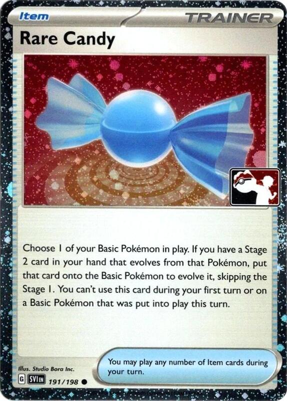 Rare Candy - 191/198 (Cosmos Holo) 191/198 from Prize Pack Series Cards