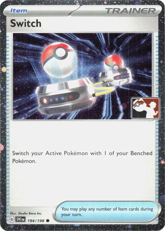 Switch - 194/198 (Cosmos Holo) 194/198 from Prize Pack Series Cards