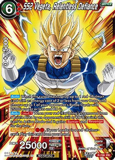 SS2 Vegeta, Relentless Defiance (Ultra-Bout Series Tournament Pack Vol.3)