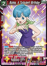 Bulma, A Turbulent Birthday (Ultra-Bout Series Tournament Pack Vol.3) — Tournament Promotion Cards