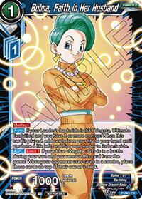Bulma, Faith in Her Husband (Ultra-Bout Series Tournament Pack Vol.3) — Tournament Promotion Cards