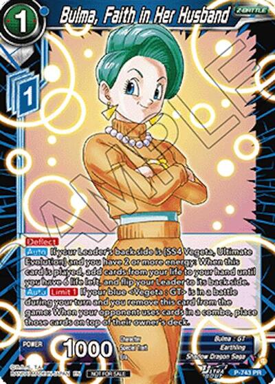 Bulma, Faith in Her Husband (Ultra-Bout Series Tournament Pack Vol.3)