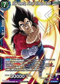 SS4 Vegeta, Fierce Crimson Flash (Ultra-Bout Series Tournament Pack Vol.3) — Tournament Promotion Cards