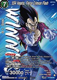 SS4 Vegeta, Fierce Crimson Flash (Ultra-Bout Series Tournament Pack Vol.3) (Winner) — Tournament Promotion Cards