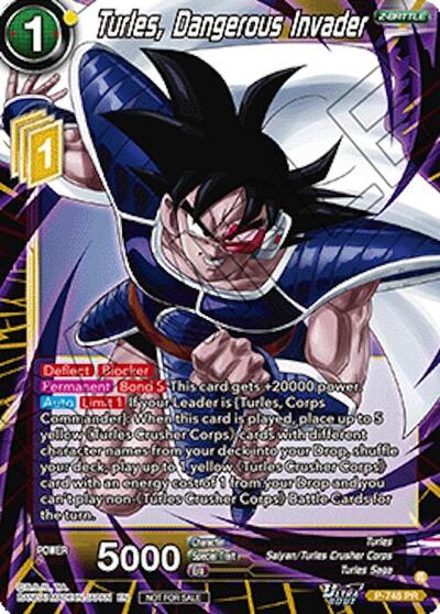 Turles, Dangerous Invader (Ultra-Bout Series Tournament Pack Vol.3)