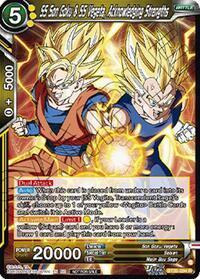 SS Son Goku & SS Vegeta, Acknowledging Strengths (Deluxe Pack 2026 Vol.2) — Tournament Promotion Cards