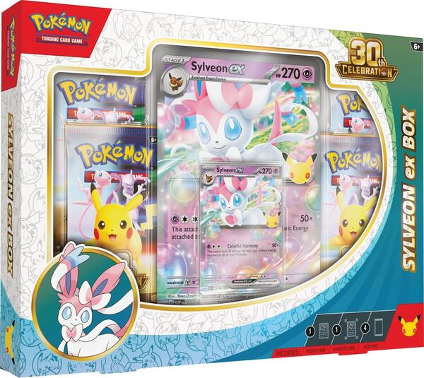 sylveon booster box Terastal Gathering Storage Tin Pokmon TCG 2 Boosters, Tin & Magnet language product The sylveon box does in