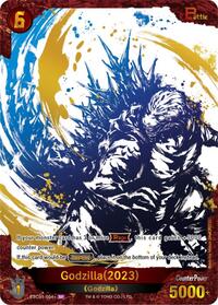 Godzilla (2023) (ESC01-004+) - Godzilla Ink-Brushed Monster Rampage trading card