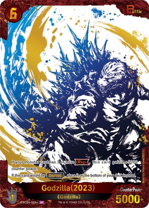 Godzilla (2023) (ESC01-004+) - Ink-Brushed Monster Rampage