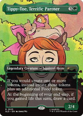 Tippy-Toe, Terrific Partner #2625 – Secret Lair Drop Series (Rare)