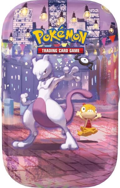 pokemon cards mewtwo tin Team Rocket's Mewtwo ex Tin Opening (Team Rocket Tin)