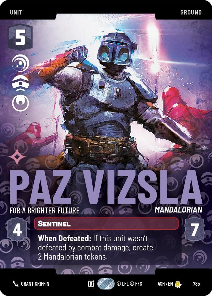 Paz Vizsla - For a Brighter Future (Prestige) - Ashes of the