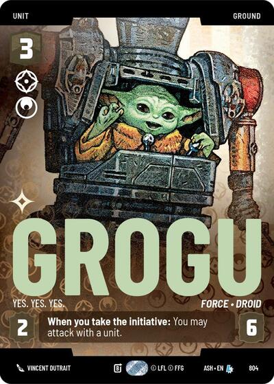 Grogu - Yes. Yes. Yes. (Prestige) Ashes of the Empire card price