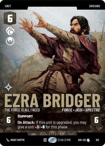 Ezra Bridger - The Force is All I Need (Prestige) card