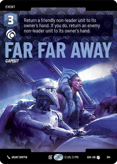 Far Far Away (Prestige) card
