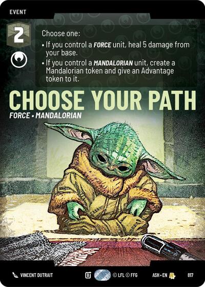 Choose Your Path (Prestige) card