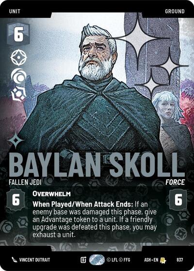 Baylan Skoll - Fallen Jedi (Prestige Foil) card