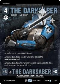 The Darksaber - Icon of Leadership (Prestige Foil)