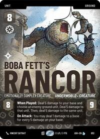 Boba Fett's Rancor - Emotionally Complex Creature (Prestige Foil)