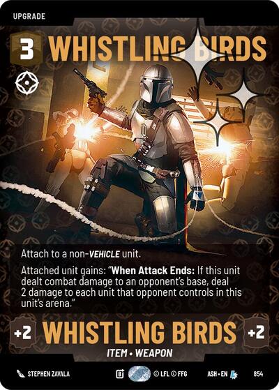 Whistling Birds (Prestige Foil) card