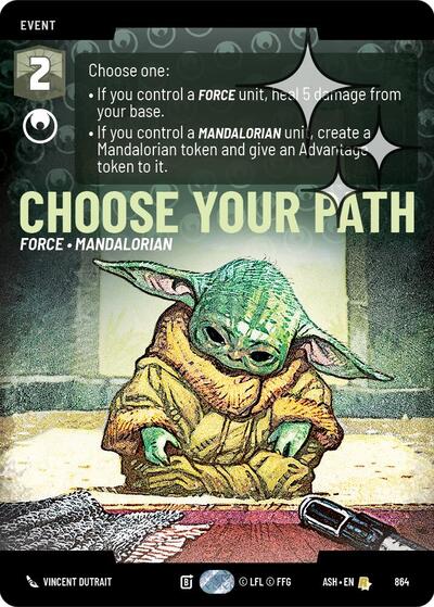 Choose Your Path (Prestige Foil) card