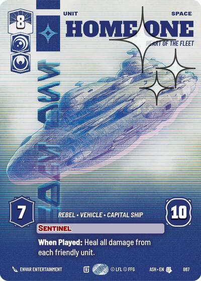 Home One - Heart of the Fleet (Prestige Foil) card