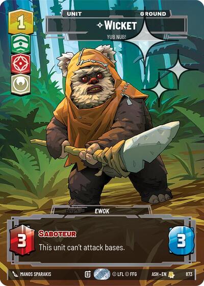 Wicket - Yub Nub! (Prestige Foil) card