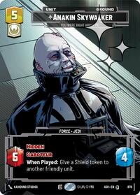 Anakin Skywalker - You Were Right About Me (Prestige Foil) - Star Wars: Unlimited Ashes of the Empire trading card