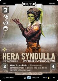 Hera Syndulla - Renegade General (Serialized)