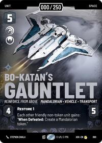 Bo-Katan's Gauntlet - Reinforce from Above (Serialized)