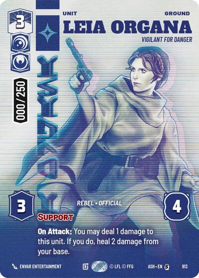 Leia Organa - Vigilant for Danger (Serialized)