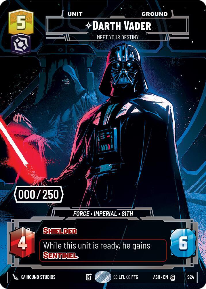 Darth Vader 924 card