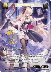 Liminal Guide (CSR) - Grand Archive TCG Supporter Pack 4 trading card