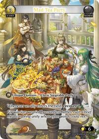 Mad Tea Party (CSR) - Grand Archive TCG Supporter Pack 4 trading card