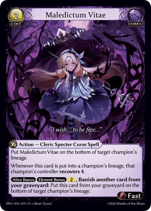 Maledictum Vitae