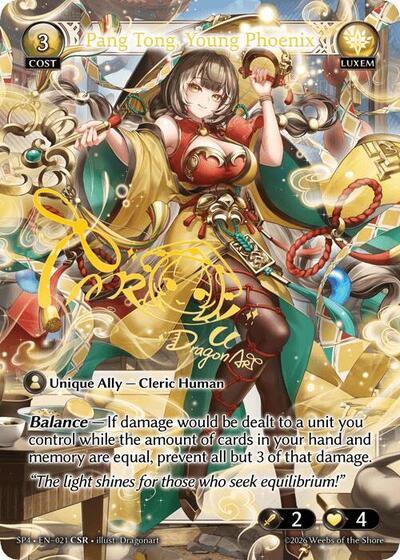 Pang Tong, Young Phoenix (CSR) card