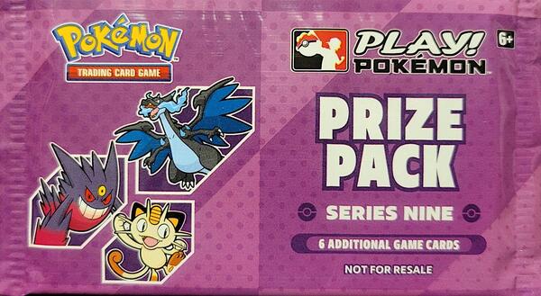 pokemon card game prize cards Play! Pokemon Prize Pack Series Nine