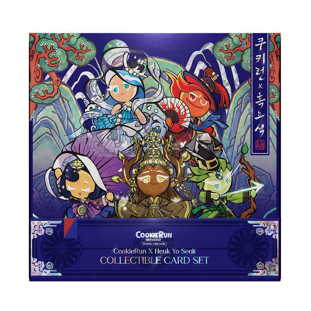 クッキーラン 世界選手権 25-26限定 cookie コレクタブルカードセット CookieRun X Heuk Yo Seok Collectible Card Set - CookieRun